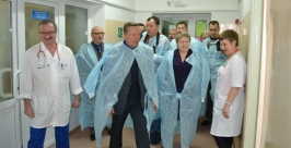 Экскурсия по обновленному отделению детской областной больницы Валентина Шамеева, ЕАОmedia