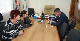 Встреча с мэром Владимир Иващенко
