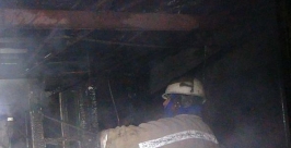 Гаражи полыхали в ЕАО в минувшие сутки пресс-служба ГУ МЧС России по ЕАО 