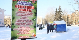 Новогодняя ярмарка в Биробиджане Владимир Иващенко, ИА ЕАОmedia
