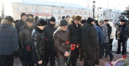 Митинг, посвященный 35-летию начала афганской войны, прошел в Биробиджане Владимир Иващенко, ИА EAOmedia