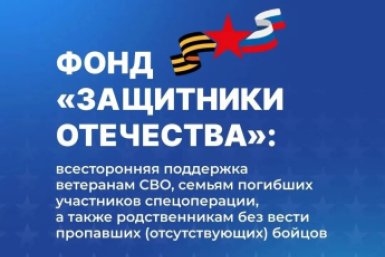 Тематическая иллюстрация фонд &quotЗащитники Отечества&quot в ЕАО