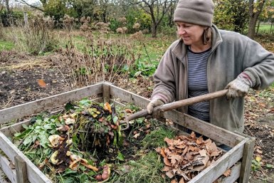Вместо дурно пахнущей массы — рассыпающийся тёмный перегной: как "вдохнуть жизнь" в компостную кучу