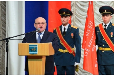 Губернатор ЕАО Александр Винников поздравил защитников Отечества с наступающим праздником Департамент пресс-службы губернатора и правительства ЕАО
