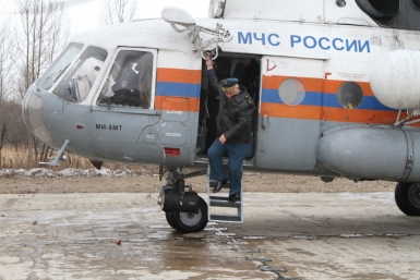 Подготовке к пожароопасному периоду посвятил рабочую поездку в ЕАО начальник ДВРЦ МЧС пресс-служба ГУ МЧС по ЕАО