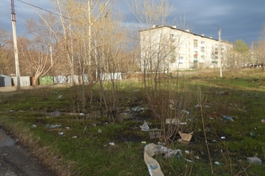 Мусор в микрорайоне Сопка Народный корреспондент