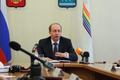 &quotЮбилейная&quot пресс-коференция Александра Левинталя: 100 дней на посту врио губернатора ЕАО www.eao.ru