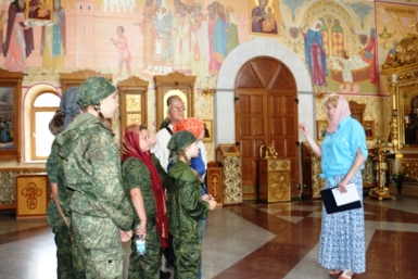 Кадетов военно-патриотических курсов УФСИН в ЕАО познакомили с православной культурой Пресс-служба УФСИН России по ЕАО