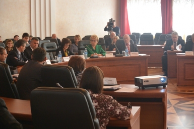 Заседание Законодательного Собрания ЕАО Константин Земляникин