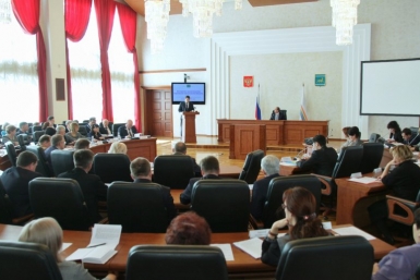 Заседание правительства ЕАО www.eao.ru