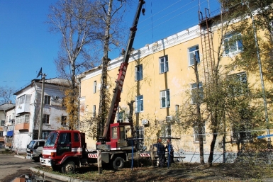 Совместить капитальный ремонт с текущим советуют коммунальщикам активисты ОНФ ЕАО Фото предоставлено пресс-службой регионального отделения ОНФ