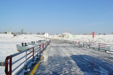 Ледовую переправу в Китай открыли в ЕАО  пресс-служба ГУ МЧС России по ЕАО
