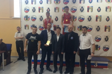 На церемонии награждения Из личного архива