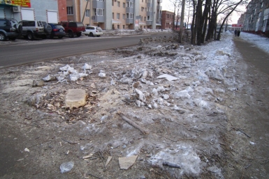 На ул. Дзержинского теперь пусто Фото предоставлено наркорром