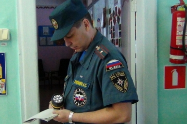 Пожарные поставили &quotпод ружье&quot детские сады в Смидовичском районе ЕАО пресс-служба ГУ МЧС России по ЕАО