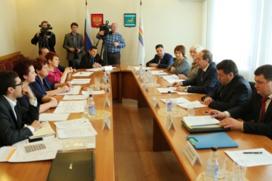 Рабочая встреча Департамент пресс-службы губернатора и правительства ЕАО