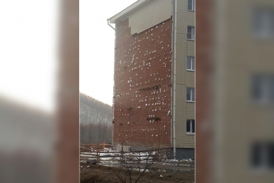 Новостройка в Биробиджане разваливается прямо на глазах ее жильцов  портал Город на Бире