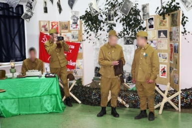 Духом Великой Победы сполна прониклись осужденные Биробиджанской воспитательной колонии Пресс-служба УФСИН России по ЕАО