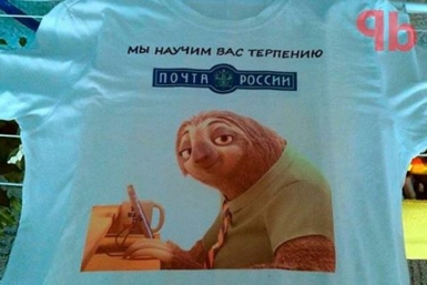 Интернет-мем про ленивца-символа медлительности Почты России позабавил форумчан ЕАО из соцсети