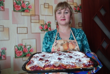 Щепотка радости, пригоршня смеха, кусочек доброты – рецепт пирога от Василисы Почеко Предоставлено Ульяной Мунгаловой