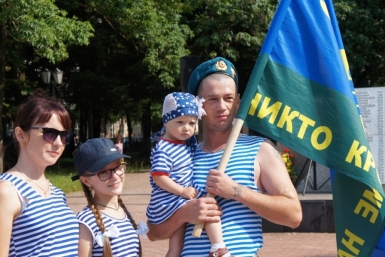 День ВДВ в Биробиджане Юрий Скачков
