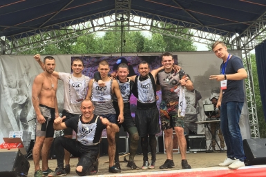 Второе место заняла команда от ЕАО в &quotГонке героев&quot Из архива Александра Прищепова